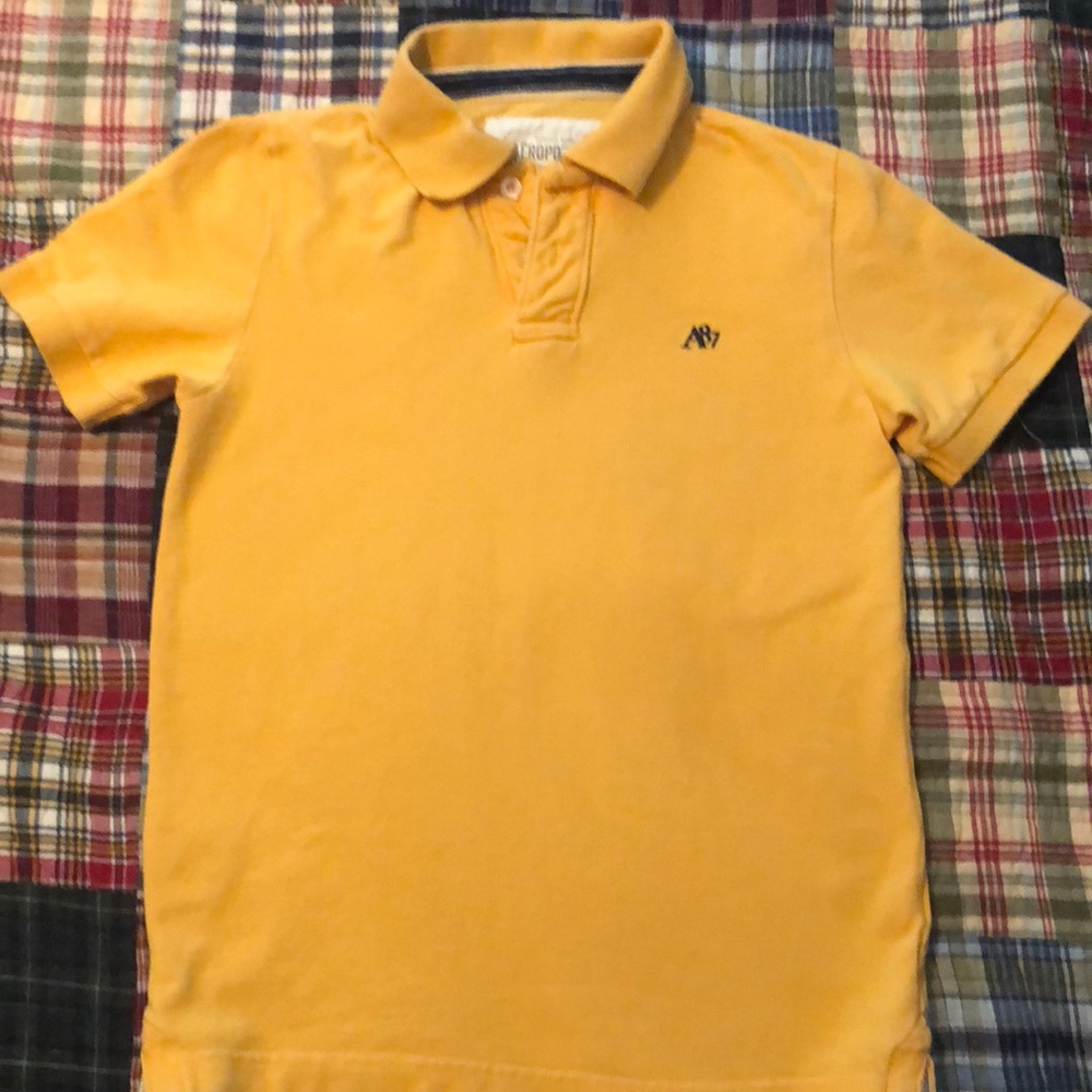 Aeropostale polo - mustard yellow
